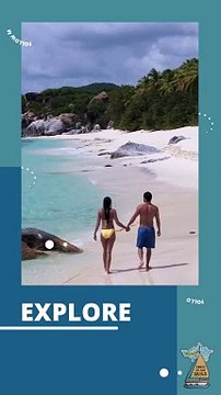 Beach Walk on your Crewed Yacht Charter
