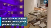 80% de los hoteles de Acapulco quedaron afectados tras el paso de Otis