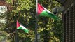Palestinian flags removed in east London after concerns