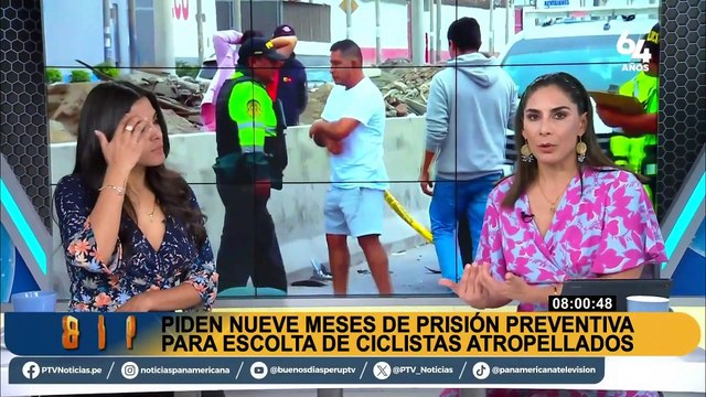 ¿Es justificado el pedido de 9 meses de prisión preventiva para escolta de ciclistas atropellados?