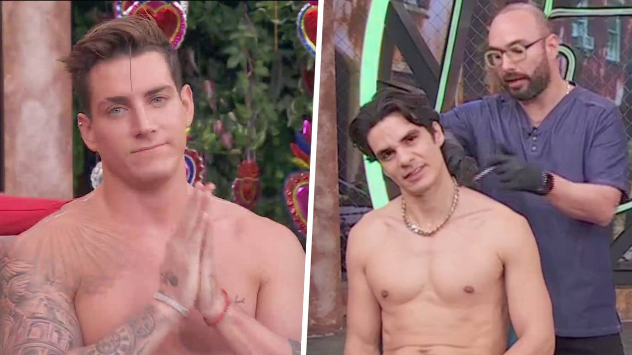 Agustín Fernández y Eduardo Barajas se relajaron con un tratamiento de toxina botulínica en vivo