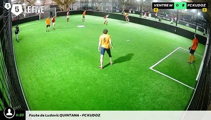 Faute de Ludovic QUINTANA - FC KUDOZ