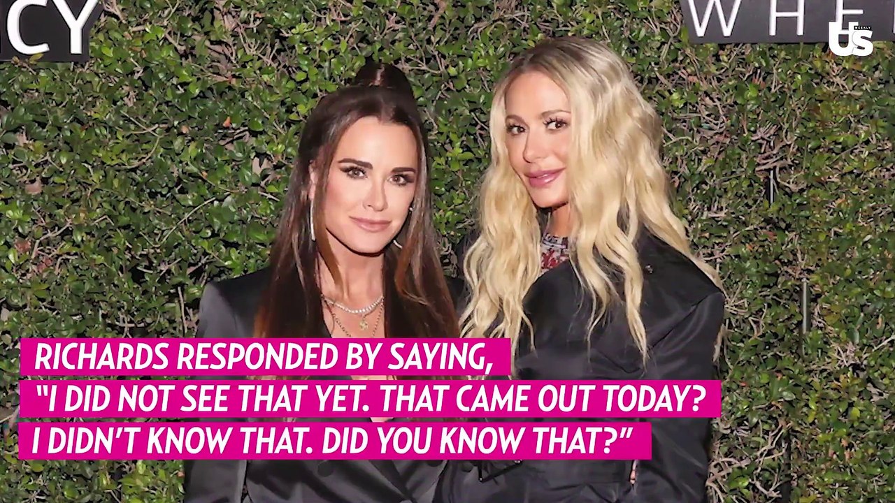 RHOBH Kyle Richards Reacts To Dorit Kemsley & PK Split Reports