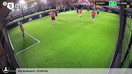 But de Nicolas F - FC INITIAL