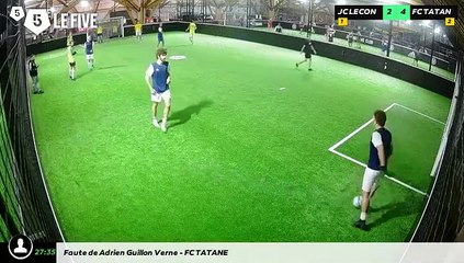 Faute de Adrien Guillon Verne - FC TATANE