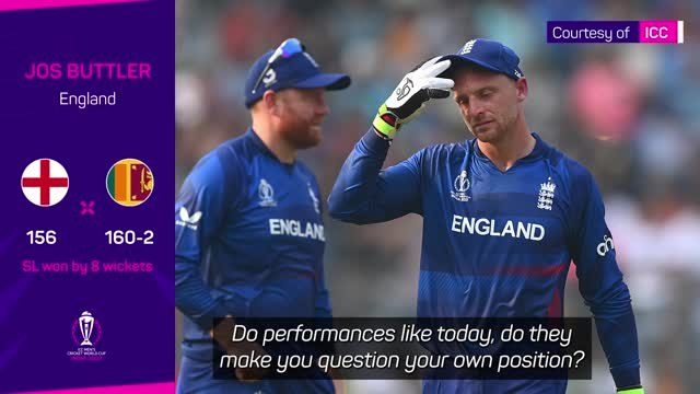 Buttler 'determined' to remain England captain after third straight World Cup defeat