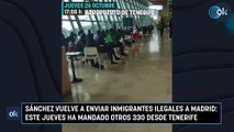 Sánchez vuelve a enviar inmigrantes ilegales a Madrid: este jueves ha mandado otros 330 desde Tenerife