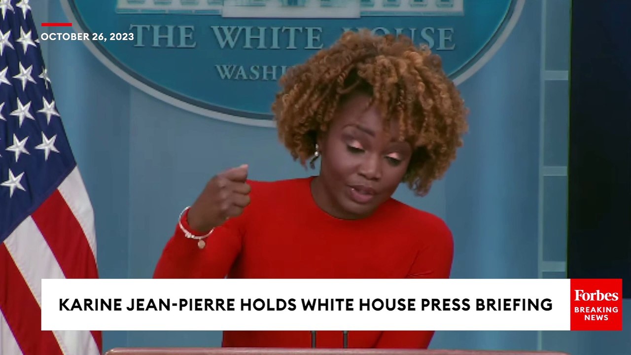 White House Asked Point Blank If Biden Is ‘Concerned’ About Working With New Speaker Mike Johnson