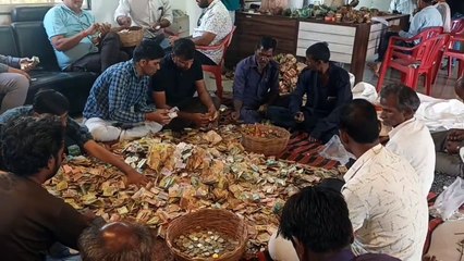 माता टेकरी: नवरात्र के बाद खुली दानपेटियां, 30.60 लाख रुपए की गिनती हुई