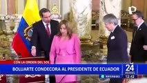 Dina Boluarte y Guillermo Lasso suscriben ampliación del Plan de Desarrollo en frontera