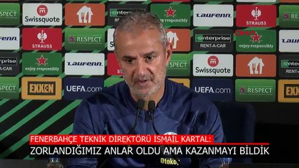 İsmail Karta, Ludogorets maçı sonrası konuştu: Bazı anlarda zorlansak da kazanmasını bildik