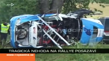 Karel Švec's Fatal Crash @ Rallye Posázaví 2009 (Aftermath)