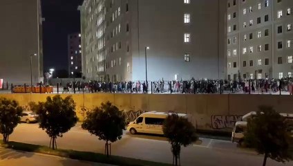 İTÜ öğrencileri KYK yurdunda yaşanan asansör faciasını protesto etti
