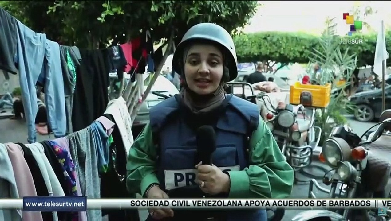 Más de un millón de gazatíes son desplazados debido a los bombardeos israelíes