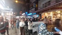 İzmir'de Üniversite Öğrencileri KYK Yurdundaki Kazayı Protesto Etti