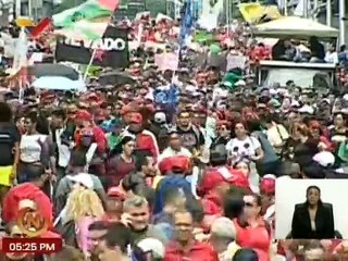 Pueblo venezolano se moviliza en respaldo absoluto a la comunidad Palestina