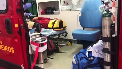 Homem fica ferido em acidente na Rua Soledade no Canadá