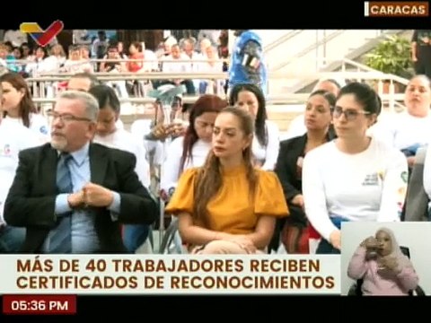 Realizan entrega de reconocimientos a más de 40 trabajadores de Conapdis