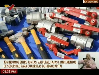 MinAguas dota, camión, motores, bombas y un hidrojet a Hidrocapital del edo. La Guaira