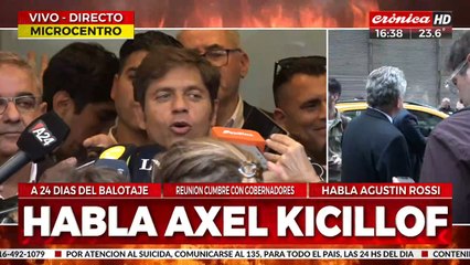 Axel Kicillof: "La idea es que la gente del interior pueda desarrollarse donde nació"