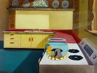 Jerry and the Goldfish tom and jerry