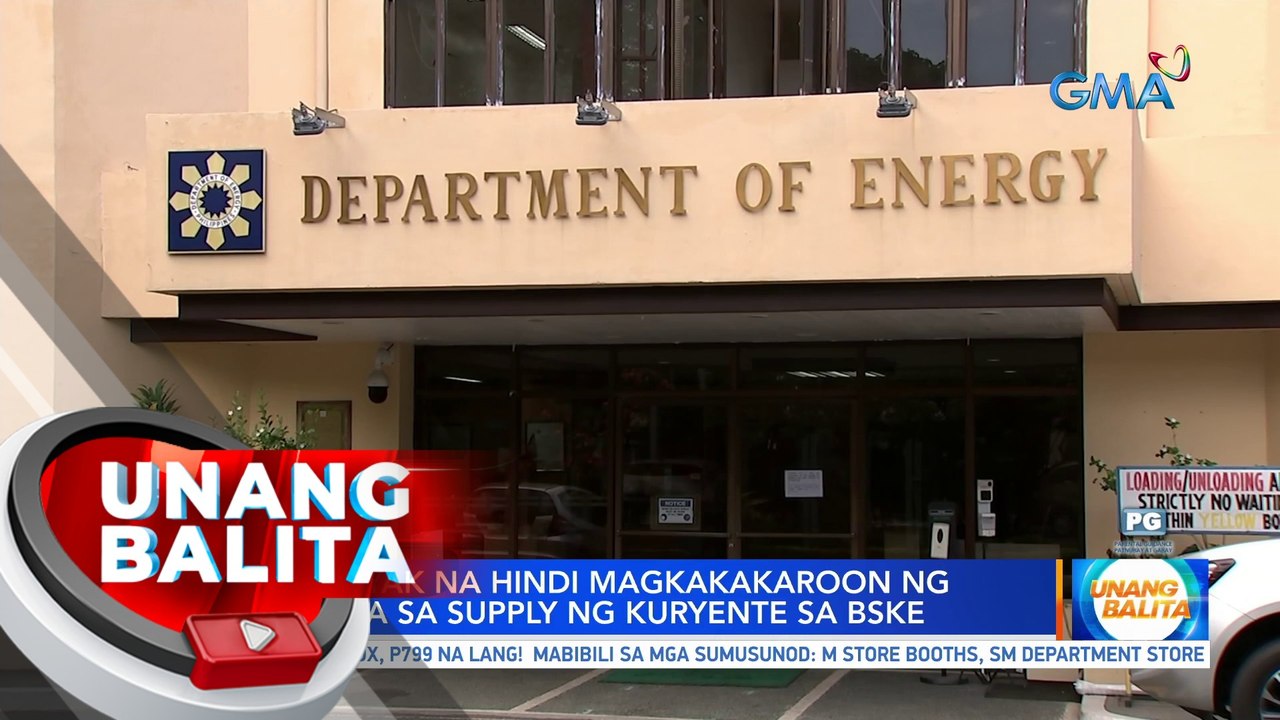 DOE, tiniyak na hindi magkakaroon ng problema sa supply ng kuryente sa BSKE | UB