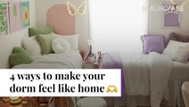 4 Ways To Make Your Dorm Feel Like Home | Real Homes