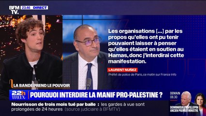 LA BANDE PREND LE POUVOIR - Pourquoi interdire la manifestation pro-Palestine à Paris?