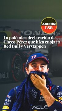 La polémica declaración de Checo Pérez que hizo enojar a Red Bull y Verstappen previo al GP de México