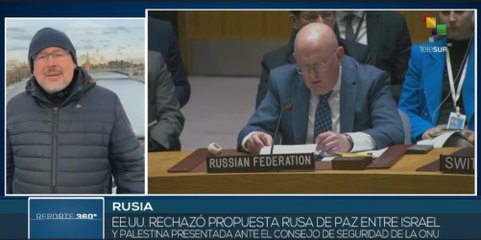 Rusia: EE. UU. rechaza nuevo proyecto de paz entre Israel y Palestina