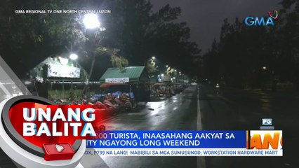 Mahigit 15,000 turista, inaasahang aakyat sa Baguio City ngayong long weekend | UB