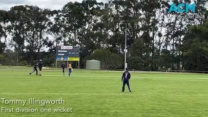 South West cricket, 21/10/23: Tommy Illingworth takes first division one wicket