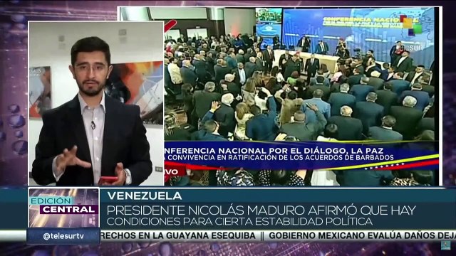 Gob. de Venezuela realiza primera Conferencia Nacional por el Diálogo, la Paz y la Convivencia