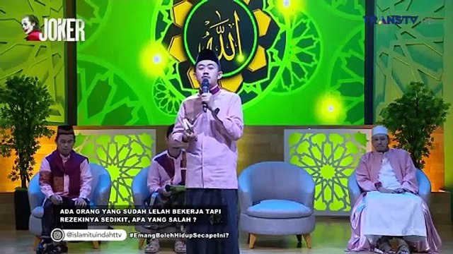 ISLAM ITU INDAH 4396 LIVE OR TAPING