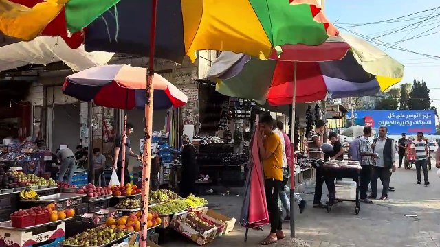 Gaza Palestine Walking Tour _ Gaza Strip Before The Attack 2023