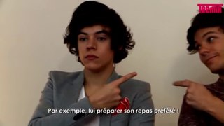 Larry Stylinson - Paris interview 2012 - What would you give for Valentine's Day?