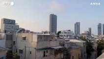 Israele, sirene d'allarme nel centro del Paese e a Tel Aviv