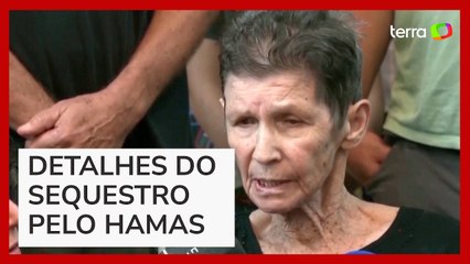 'Passei por um inferno', diz idosa israelense libertada pelo Hamas