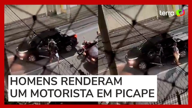 Homens armados fazem arrastão em avenida movimentada do RJ