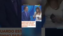 Eduardo Bolsonaro é cortado ao defender armas em TV argentina: 'Por isso tiraram o pai dele'