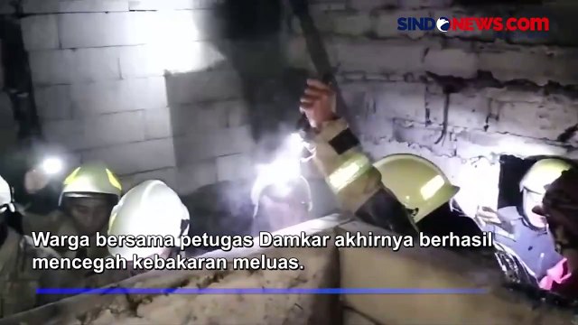 Miris! Nenek 70 Tahun di Klender Ditemukan Tewas Berlindung dari Kebakaran di Kamar Mandi