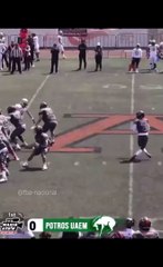 Boom, bombazo a la zona y touchdown, onefa #touchdown #onefa #collegefootball #highlights #football