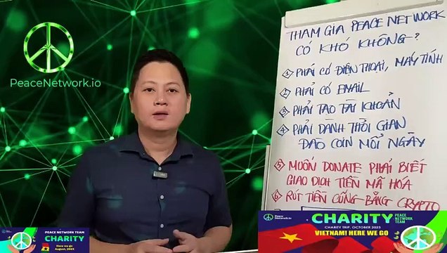 16 - Tham gia dự án Peace Network có khó không Kiếm tiền cùng Peace Network