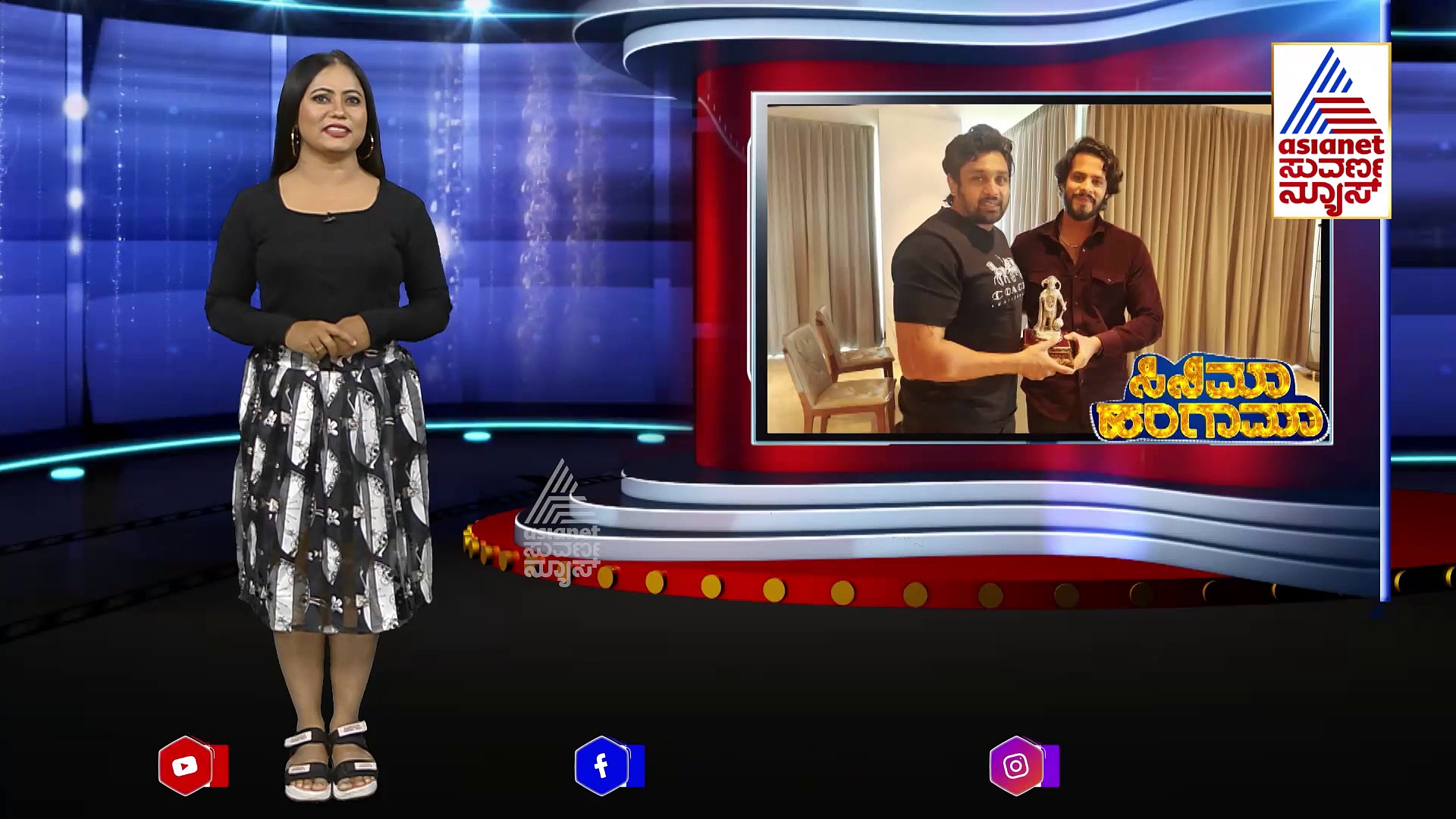 ಮತ್ತೊಮ್ಮೆ ನಿಖಿಲ್ ಕುಮಾರಸ್ವಾಮಿ, ಧ್ರುವ ಸರ್ಜಾ ಭೇಟಿ: ಇಬ್ಬರು ಒಂದೇ ಸಿನಿಮಾದಲ್ಲಿ ಅಭಿನಯಿಸ್ತಾರಾ?