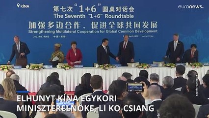 Elhunyt Li Ko-csiang, Kína egykori kormányfője