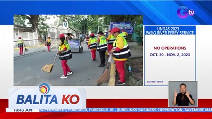 Medical tents at help desks, nakakalat sa Manila North Cemetery | BK