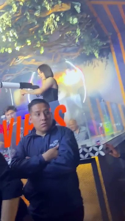 Handheld Smoke Machine Sends Woman Flying