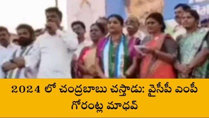 2024లో చంద్రబాబు చస్తాడు... వైసీపీ ఎంపీ సంచలన వ్యాఖ్యలు