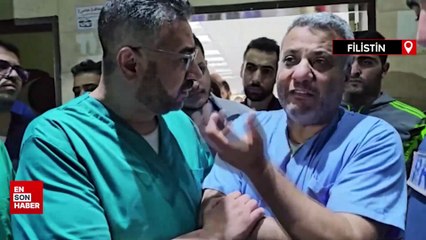 Gazzeli doktorun ailesinin öldüğünü telefonda öğrendiği anlar