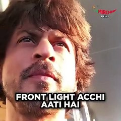 Shah Rukh Khan About His Selfie